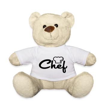Küchenchef - Teddy - Weiß - Vorne
