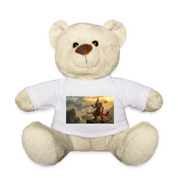 Sun Wukong, the Monkey King, Rises - Teddy Bear - white - Front