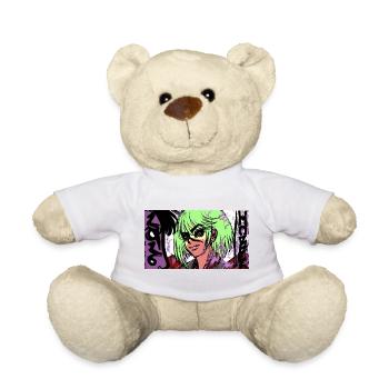 Spirit of the fire horse - Teddy Bear - white - Front