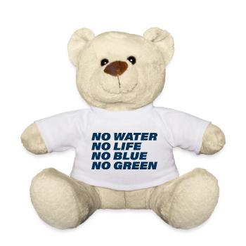Water - Teddy Bear - white - Front