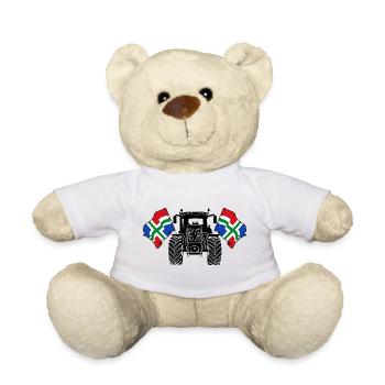 Groningen_Tractor_Pride - Teddy - Weiß - Vorne