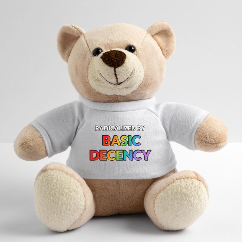 Radicalized By Basic Decency Teddy Bear