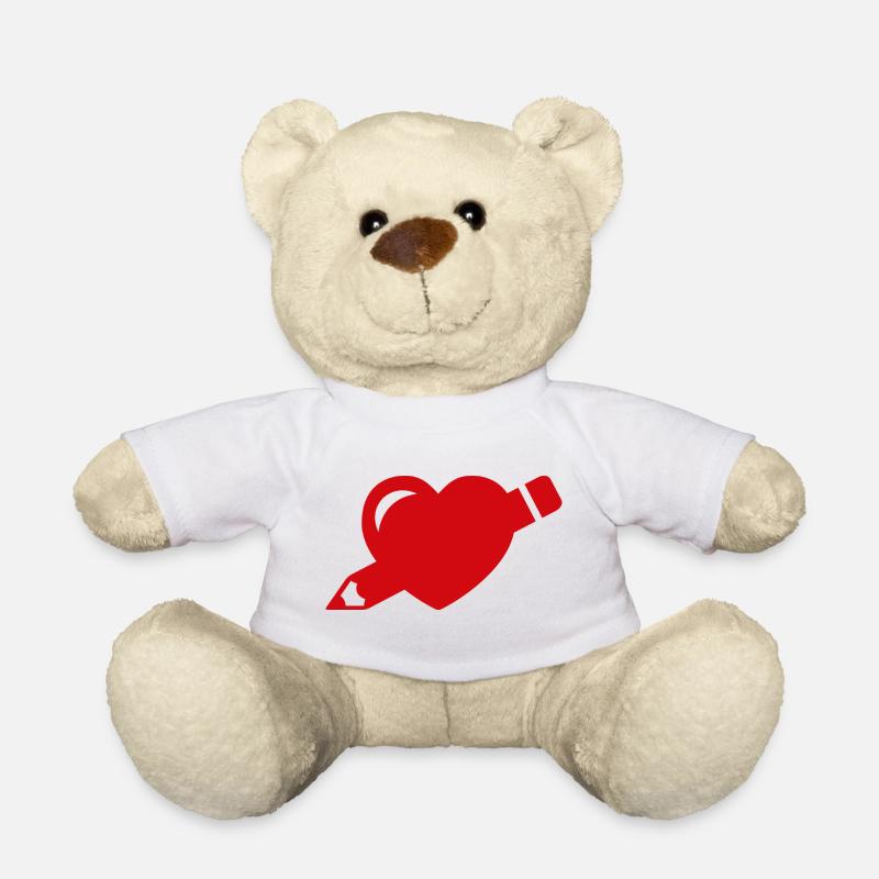 Design Love - Nounours - blanc