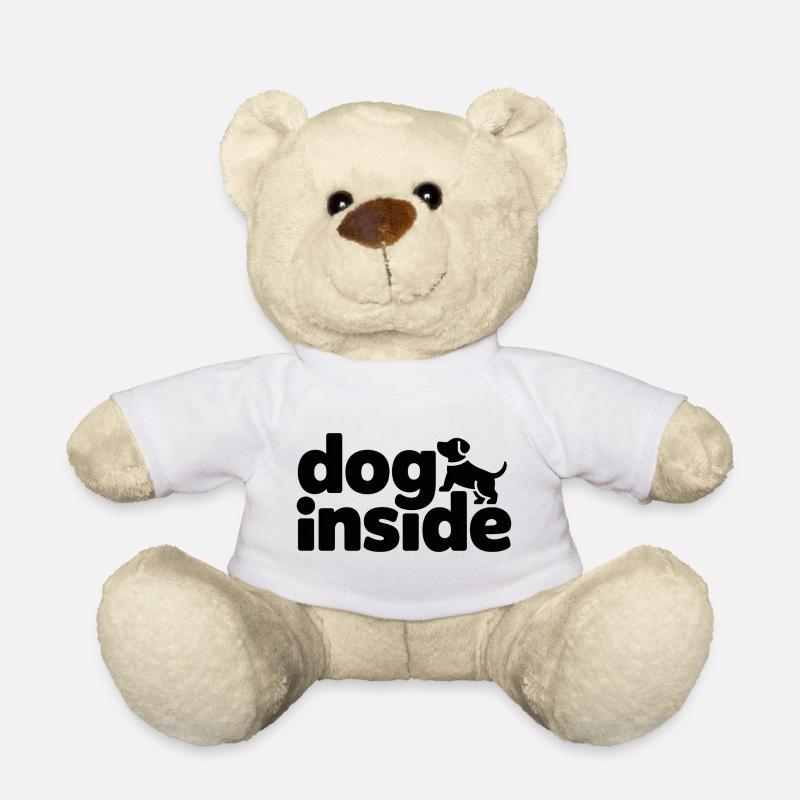 Doge Inside Dog Motif - Nounours - blanc