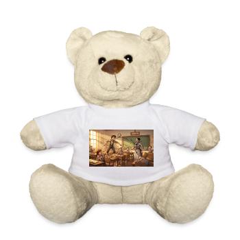 Rebellion und Chaos im Klassenzimmer Tom Sawyer - Teddy - Weiß - Vorne
