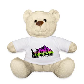 Plateau de Solaison Wall of Suffering Tee - Teddy Bear - white - Front