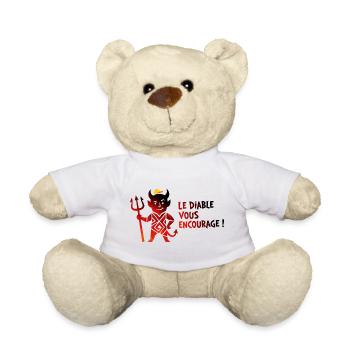 Diable Vélo Encourage - Nounours - blanc - Devant