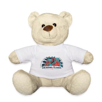 Shisa Hibiskus Okinawa - Teddy - Weiß - Vorne