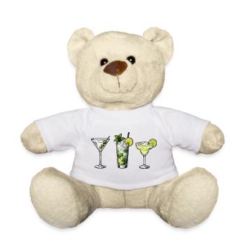 Drei Cocktails: Limette Minze - Teddy - Weiß - Vorne