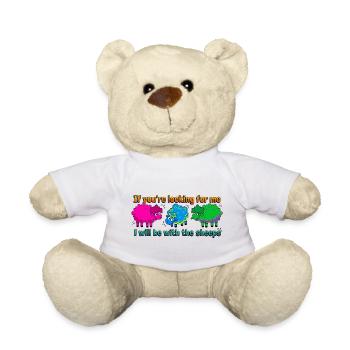 Bei den Schafen - Teddy - Weiß - Vorne