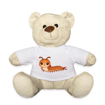 Millipedes - Teddy Bear - white - Front