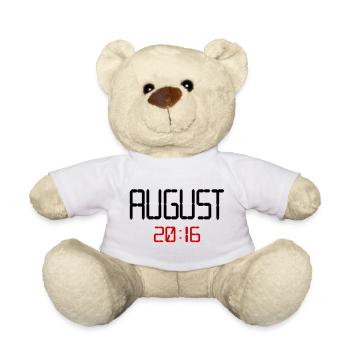 10. Geburtstag, August 2016 - Teddy - Weiß - Vorne