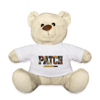 PATCH – Continuous Updating - Teddy Bear - white - Front