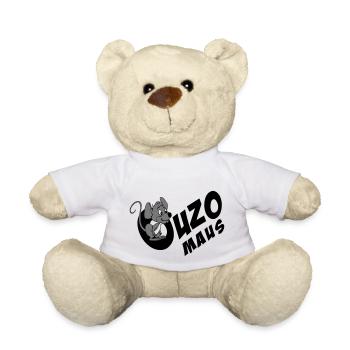 Ouzo Maus - Teddy - Weiß - Vorne