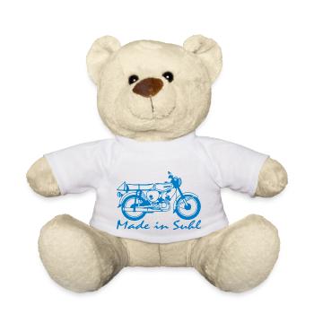 Simson S51 Made in Suhl - Teddy - Weiß - Vorne