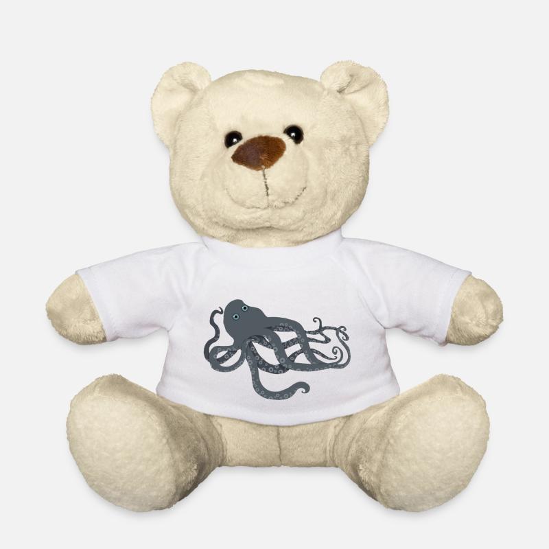 Kraken - Teddy - Weiß