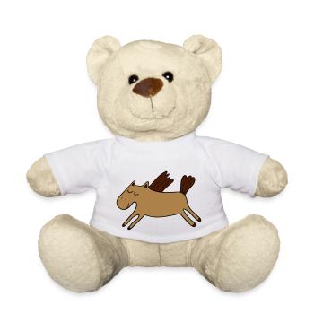 Pony - Teddy - Weiß - Vorne