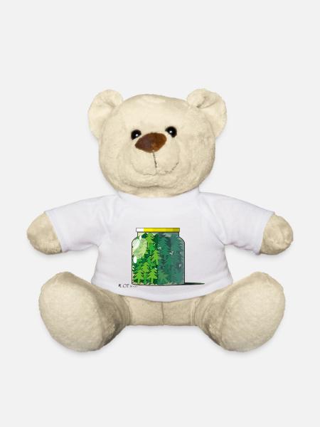 tannenglas - Teddy - Weiß