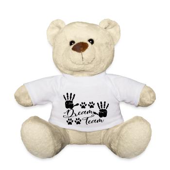 Dogs Shirt · Dog Dream Team · gift - Teddy Bear - white - Front