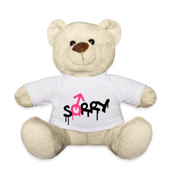 Sorry Gay - Nounours - blanc - Devant