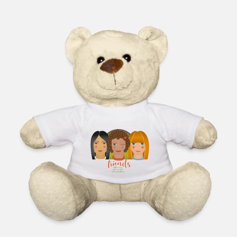 Freunde - Teddy - Weiß