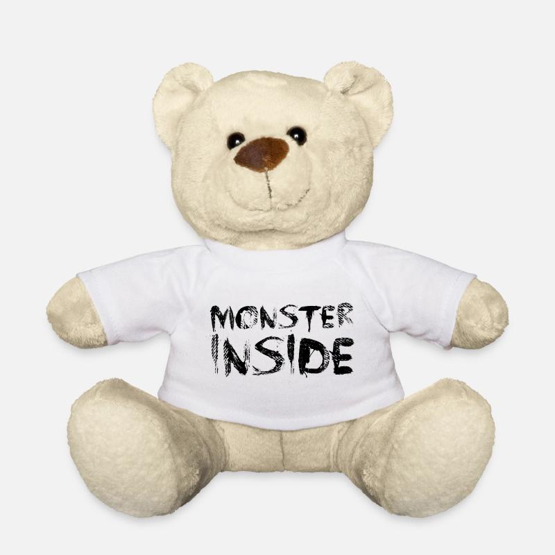 Monster Inside - Teddy - Weiß