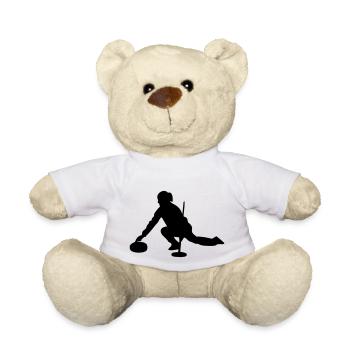 Curling - Teddy - Weiß - Vorne