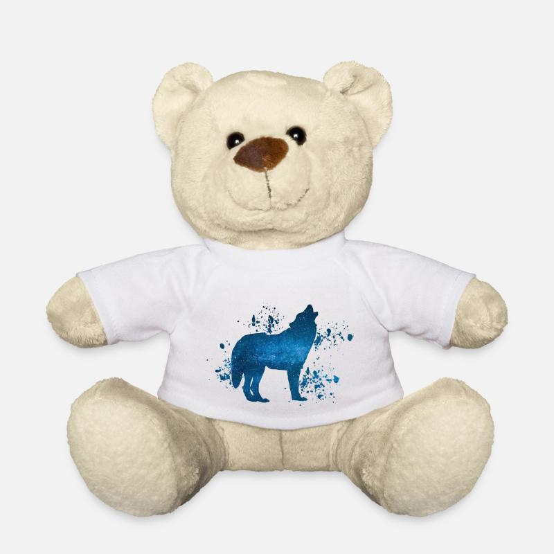 Wolf - Teddy - Weiß