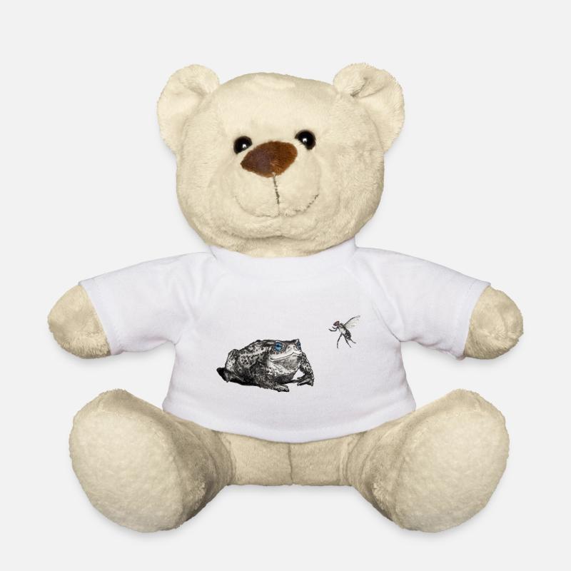 Crapaud et voler - Nounours - blanc