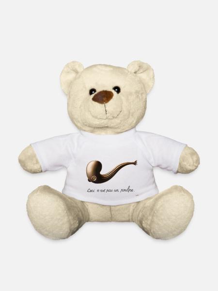 Ceci n'est pas un poulpe - Nounours - blanc