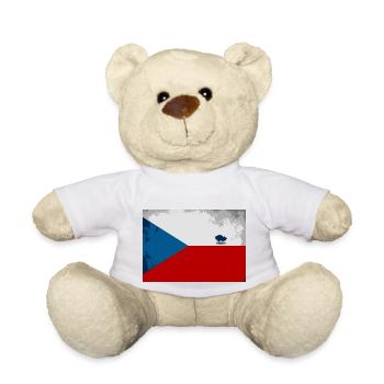 Tchéquie - Nounours - blanc - Devant