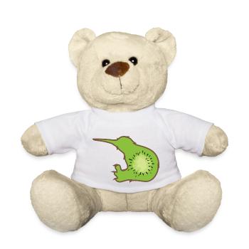 Kiwi vogel - Teddy - Weiß - Vorne