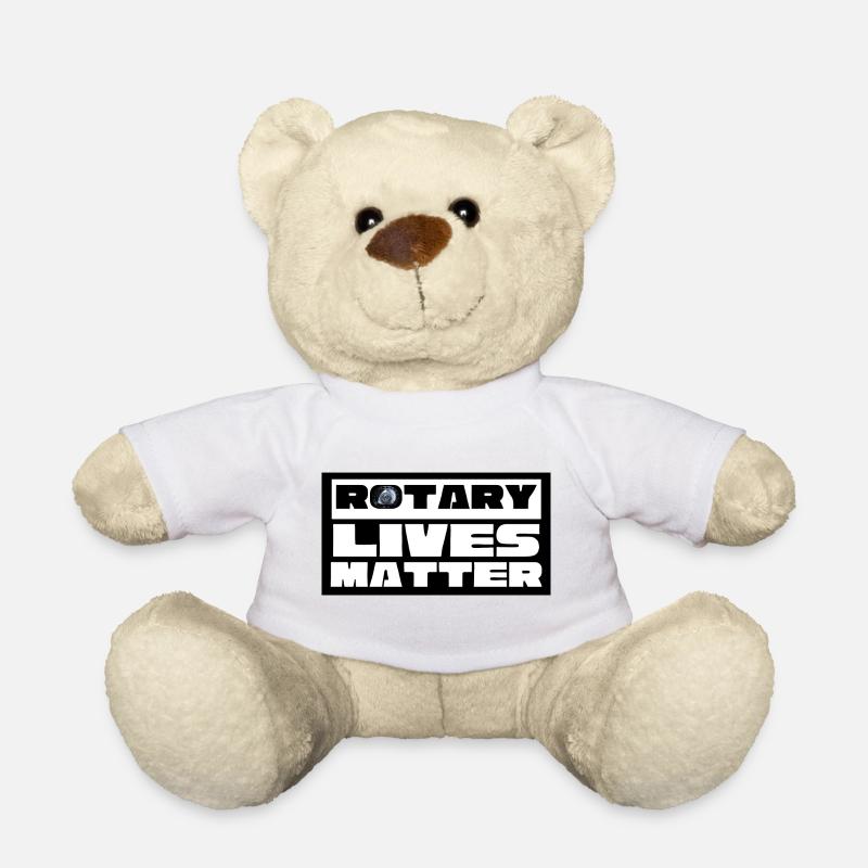 Rotary Lives Matter - Teddy Bear - white