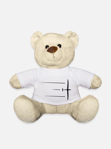 Planeur Planeur Planeur Pilote - Nounours - blanc