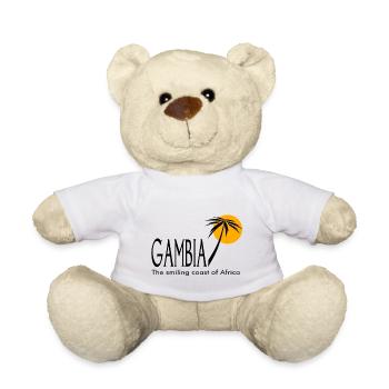 Gambia - Teddy Bear - white - Front