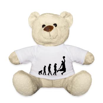 évolution basket - Nounours - blanc - Devant