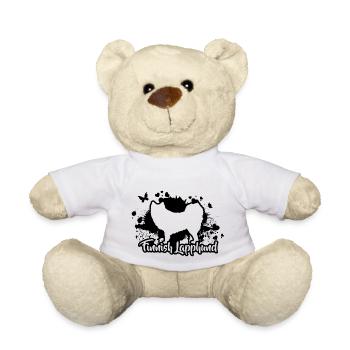 FINNISH LAPPHUND Dog Dog Dogs Wilsigns - Teddy Bear - white - Front
