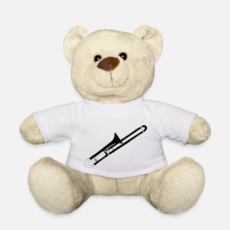 Posaune - Teddy - Weiß