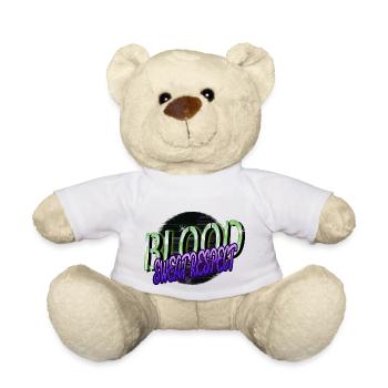 bday love outdoor films basket idée de cadeau - Nounours - blanc - Devant