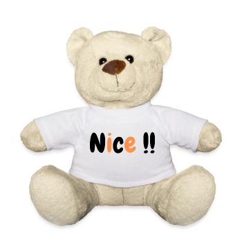 Nice !! - Teddy - Weiß - Vorne