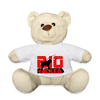 Bio piraté - Nounours - blanc - Devant
