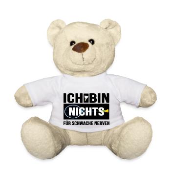 badminton federball badmintontrainer - Teddy - Weiß - Vorne
