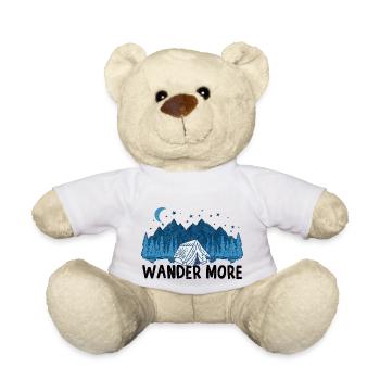Randonnée Camping Camping Randonnée en plein air Randonneurs - Nounours - blanc - Devant