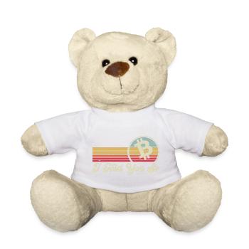 I told you so... Bitcoin - Nounours - blanc - Devant
