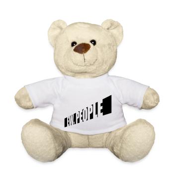 ew people lustiges Zitat - Teddy - Weiß - Vorne