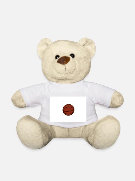 Basketball - Teddy - Weiß