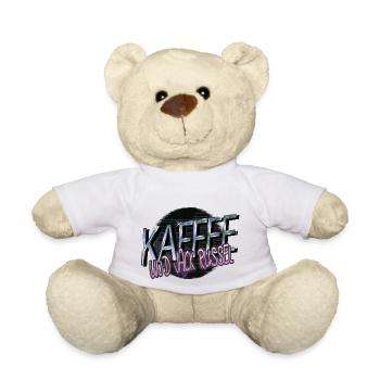 windhund müdigkeit bday frühaufsteher bürohumor - Teddy - Weiß - Vorne