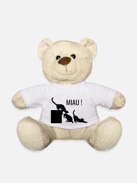 Katze - Teddy - Weiß