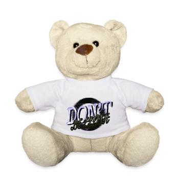 fun birthday funny sayings christmas vacation - Teddy Bear - white - Front