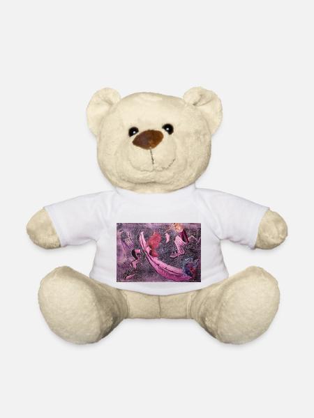 Shoes - Teddy Bear - white